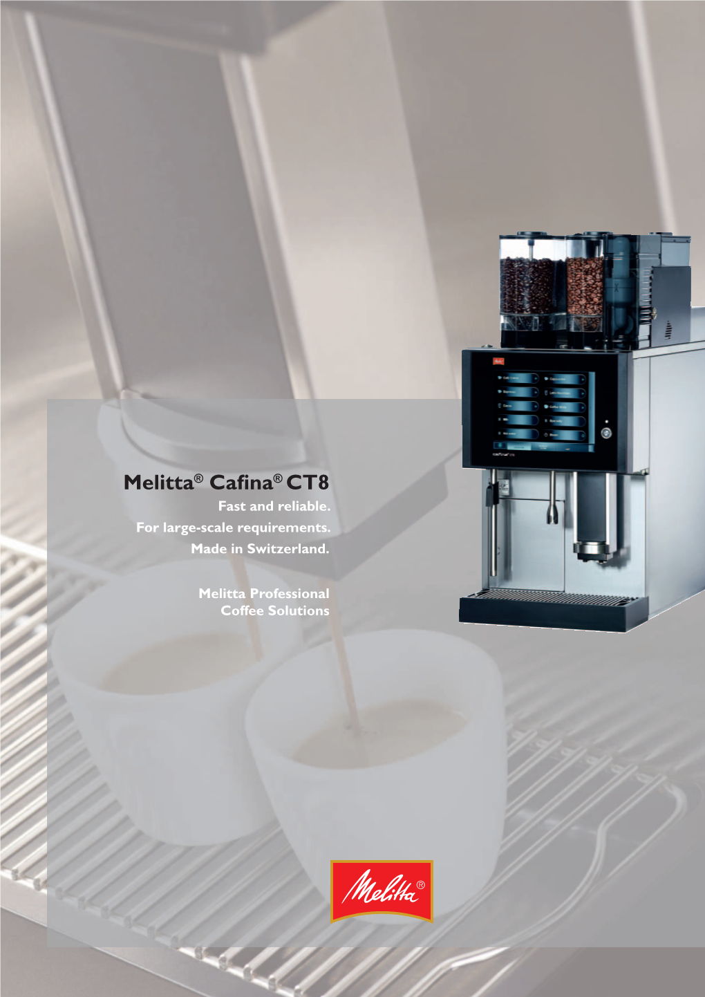 Cafina CT8 INT 2015.Inddafina CT8 INT 2015.Indd 1 118.02.158.02.15 10:5810:58 for MAXIMUM PERFORMANCE and EASE of OPERATION