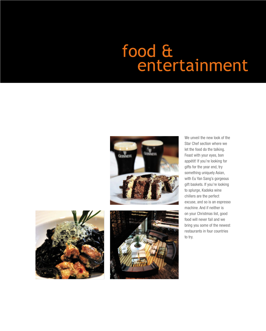 Food & Entertainment