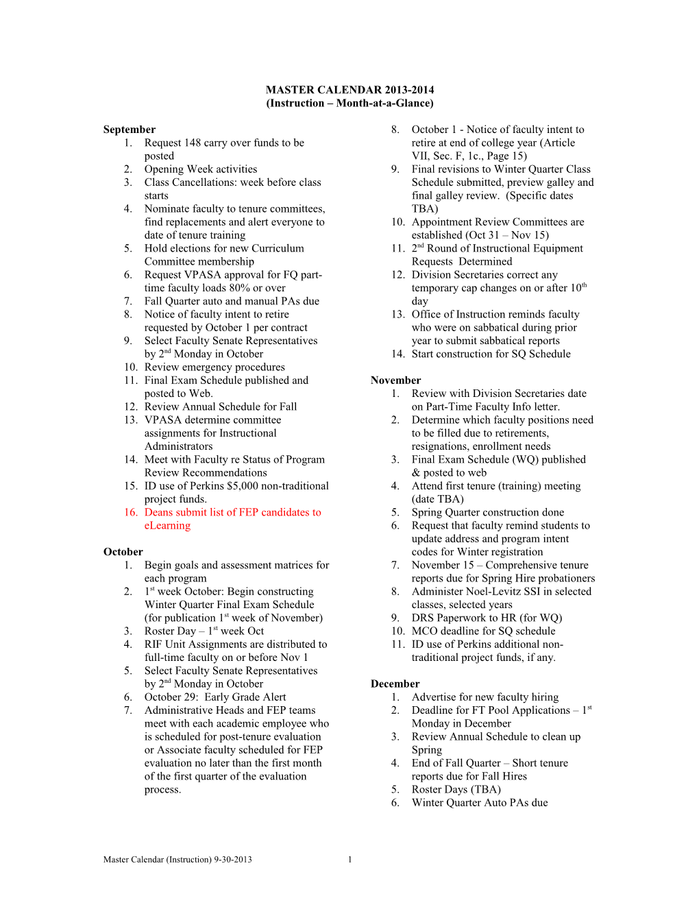 Master Calendar 2013-2014