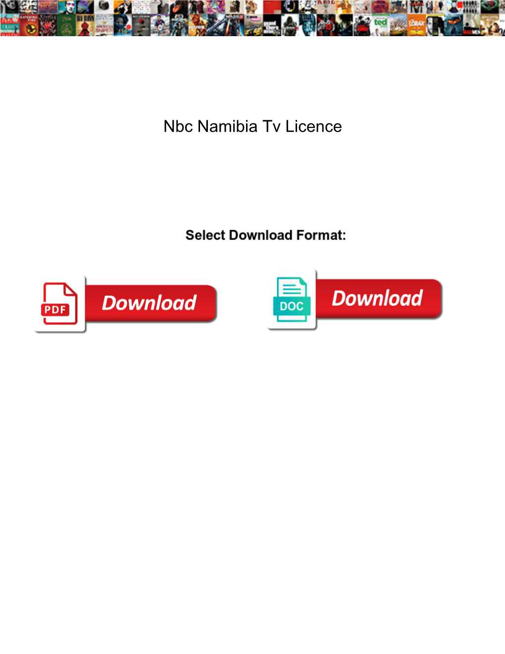 Nbc Namibia Tv Licence