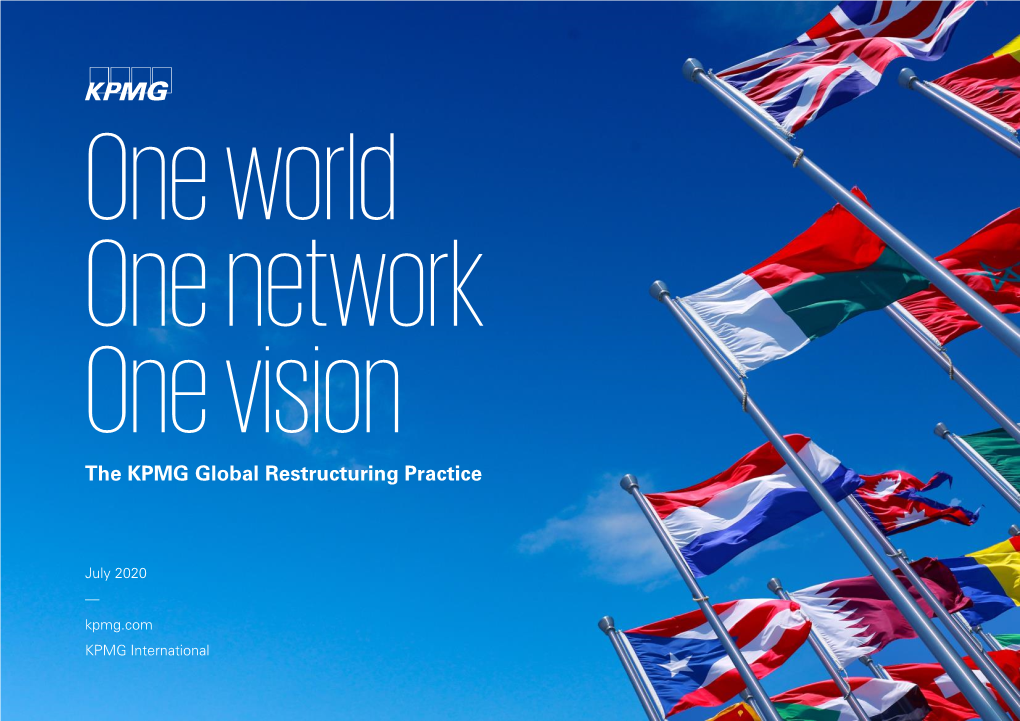 KPMG's Global Restructuring Practice