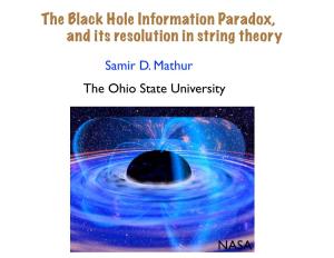 The Black Hole Information Paradox, and Its Resolution in String Theory