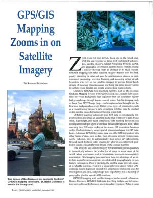 GPS/GIS Mapping Satellite Imagery