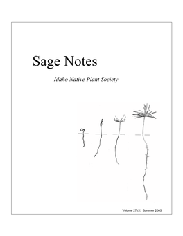 Sage Notes 27(1)