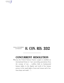 H. Con. Res. 332