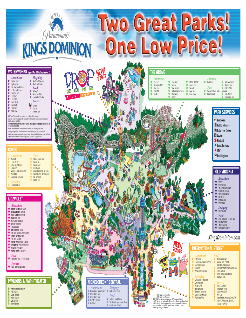 2003 Paramount's Kings Dominion