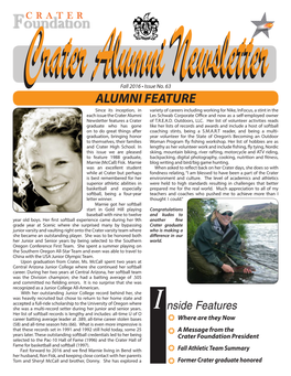 Alumni Feature