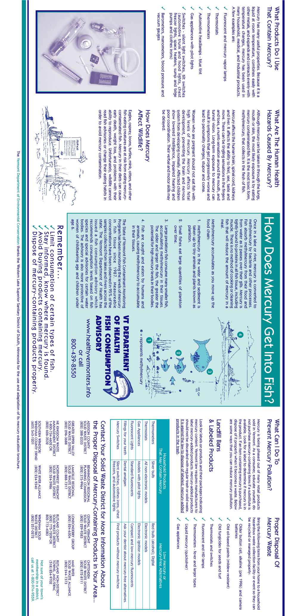 How Does Mercury Get Into Fish? Prevent Mercury Pollution? Mercury Waste Mercury Has Many Useful Properties