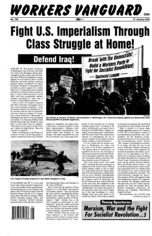Fight US Imperialism Through Class Struggle· at Homel