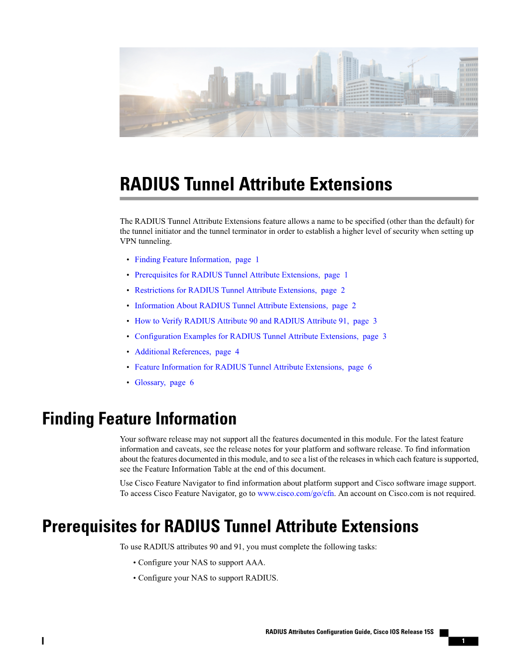 RADIUS Tunnel Attribute Extensions