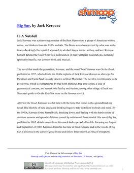 Big Sur, by Jack Kerouac