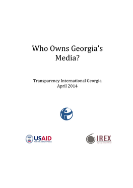 Who Owns Georgia's Media