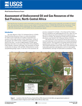 Assessment of Undiscovered Oil and Gas Resources of the Sud Province, North-Central Africa