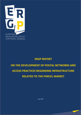 ERGP Report on the Development of Postal Networks