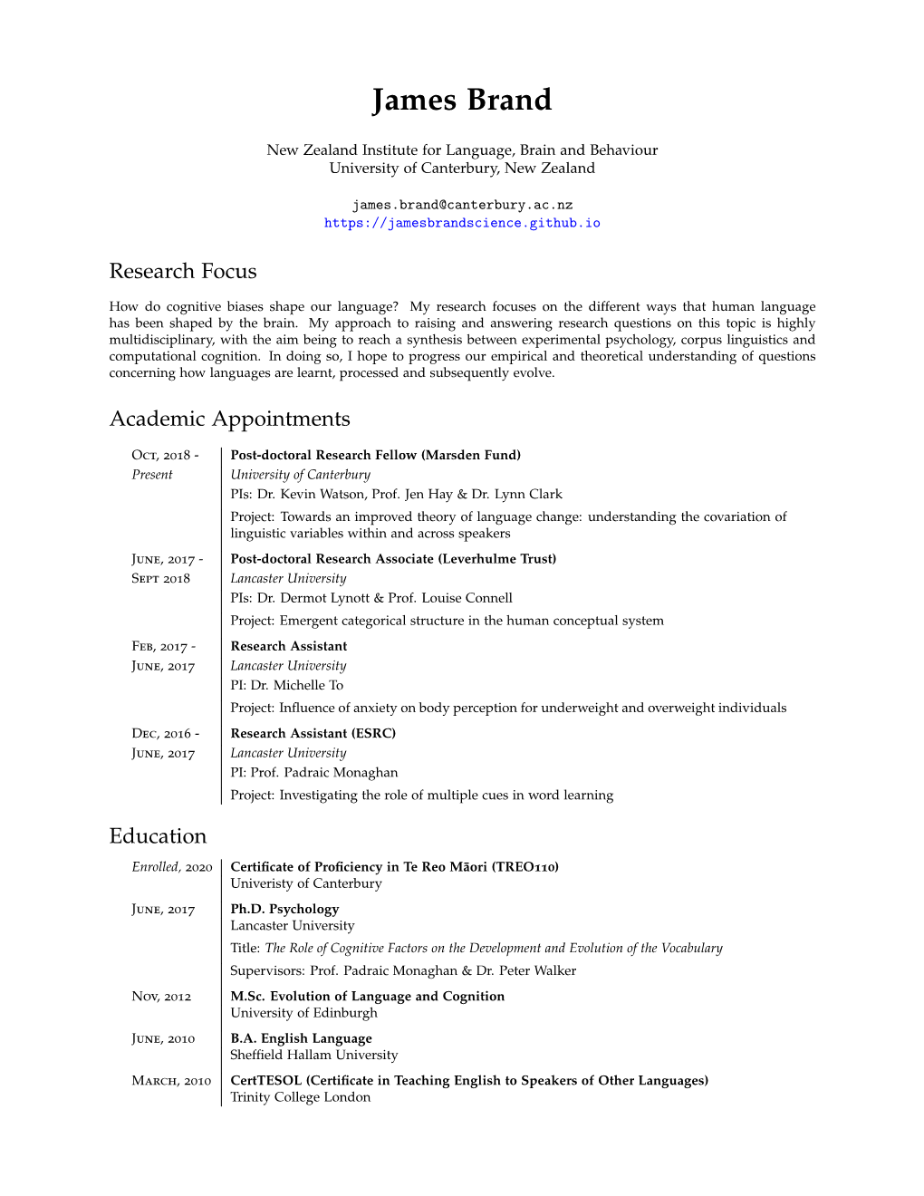 J Brand CV.Pdf