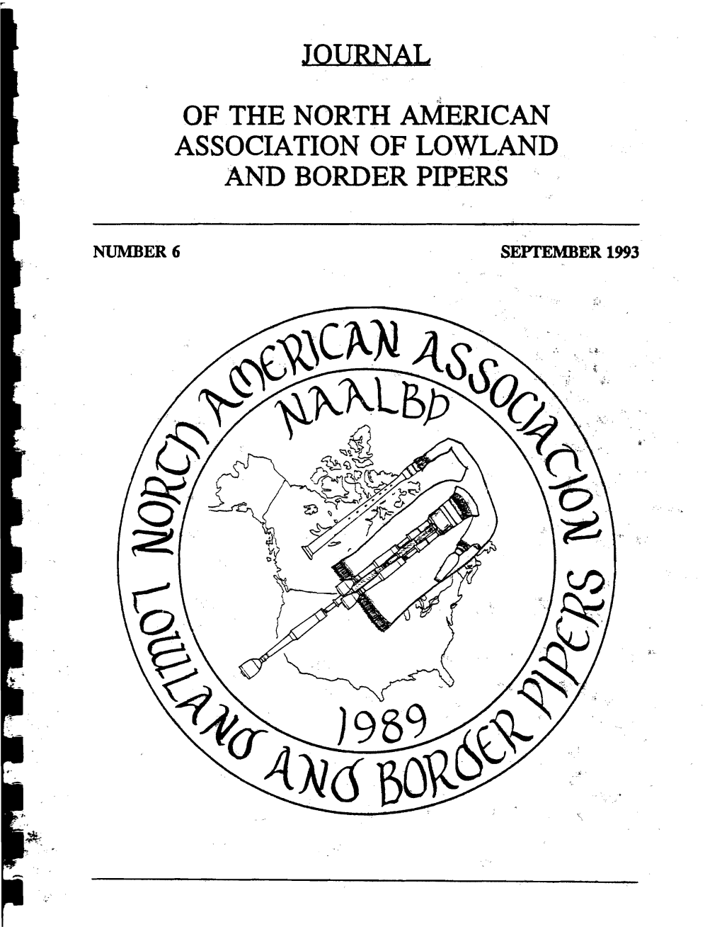 Of the North American Association of Lowland and Border Pipers'