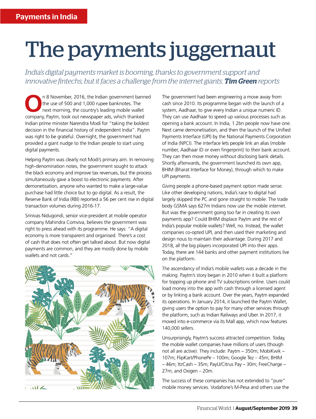 The Payments Juggernaut