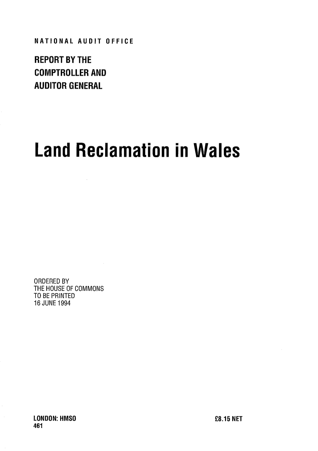 Land Reclamation in Wales