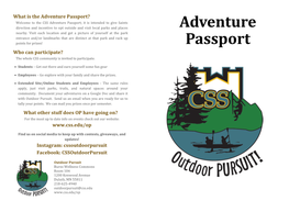 Adventure Passport