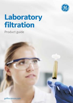Laboratory Filtration Product Guide