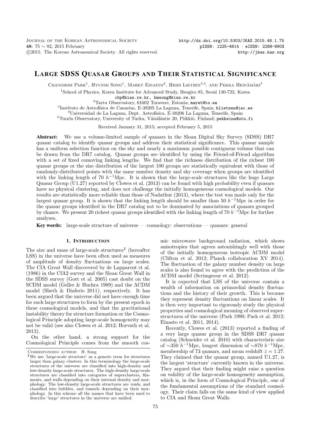 Large Sdss Quasar Groups and Their Statistical Significance
