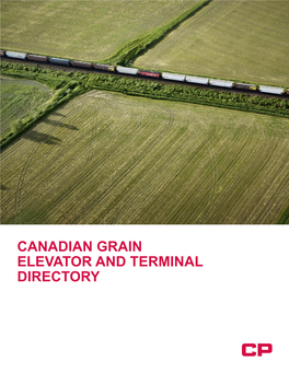 Canadian Grain Elevator and Terminal Directory