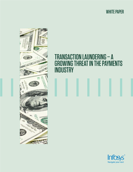 Transaction Laundering – a Growing Threat in the Payments Industry