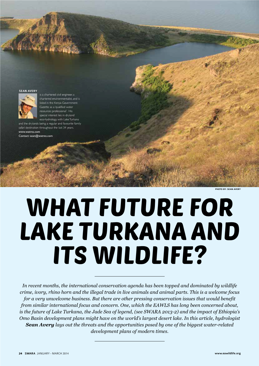 What Future for Lake Turkana and Its Wildlife?