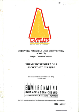 Cyplu5 Cape York Peninsula Land Use Strategy
