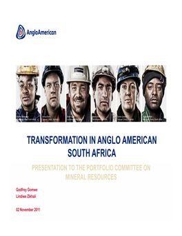 Anglo American Presentation
