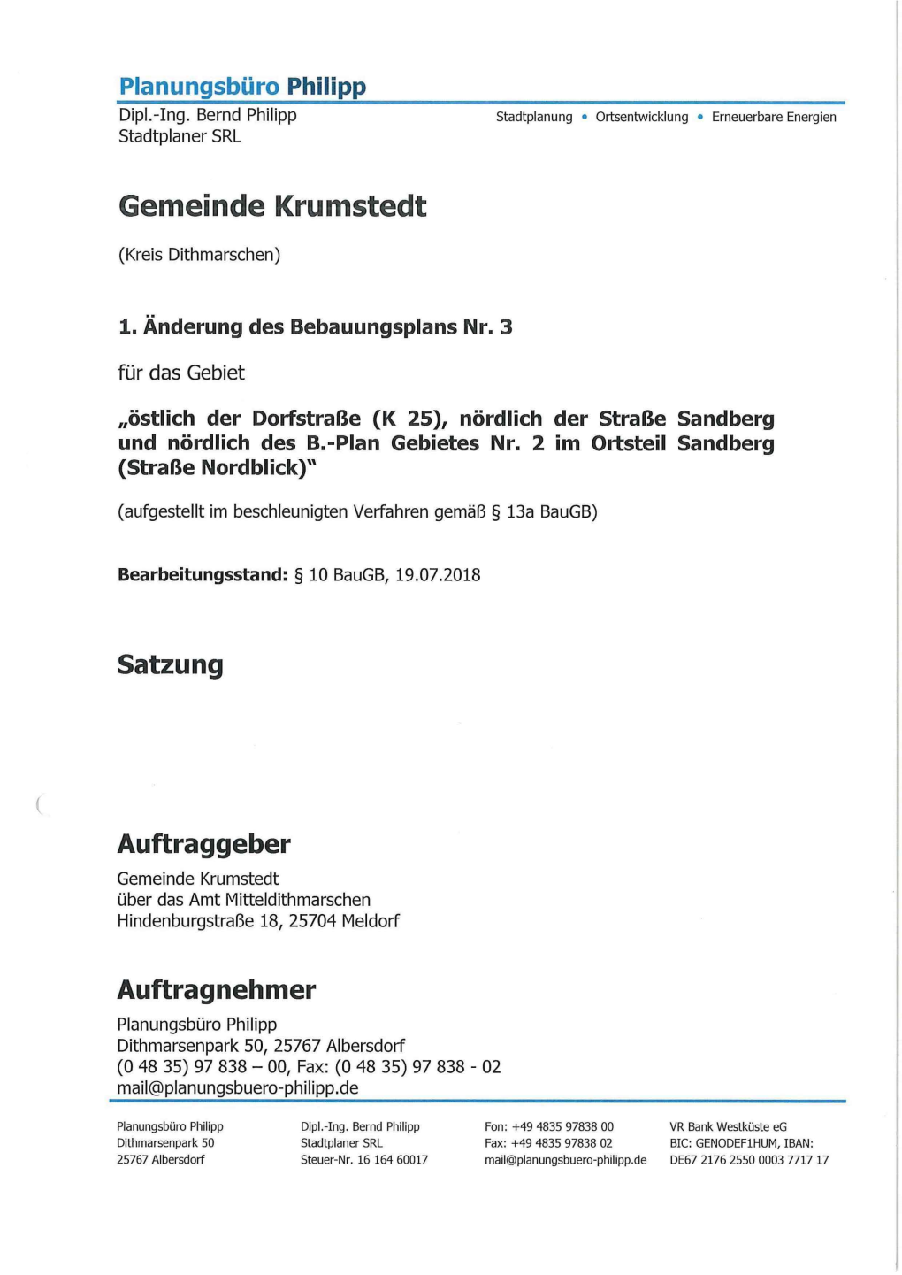 Gemeinde Krumstedt