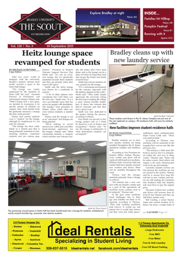 Heitz Lounge Space Revamped for Students