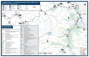 Map of Zumbro River State Water Trail 2