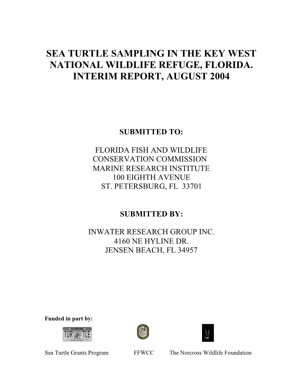 Key West Report 2004