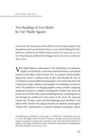 Two Readings of Two Books by Viet Thanh Nguyen