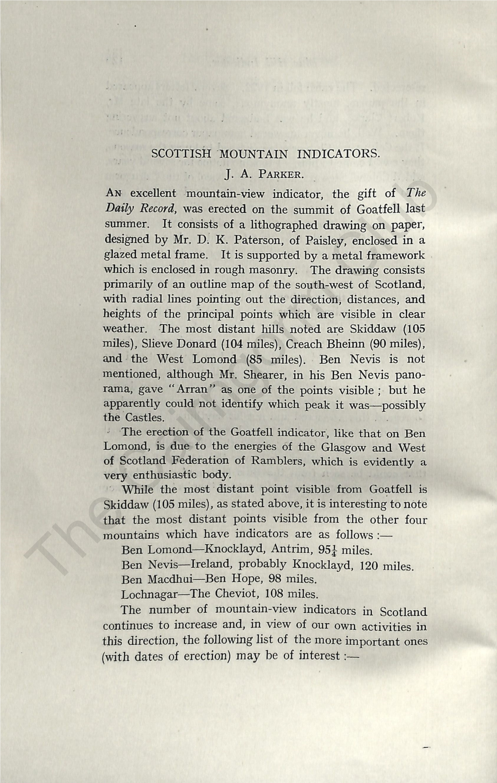 The Cairngorm Club Journal 069, 1930