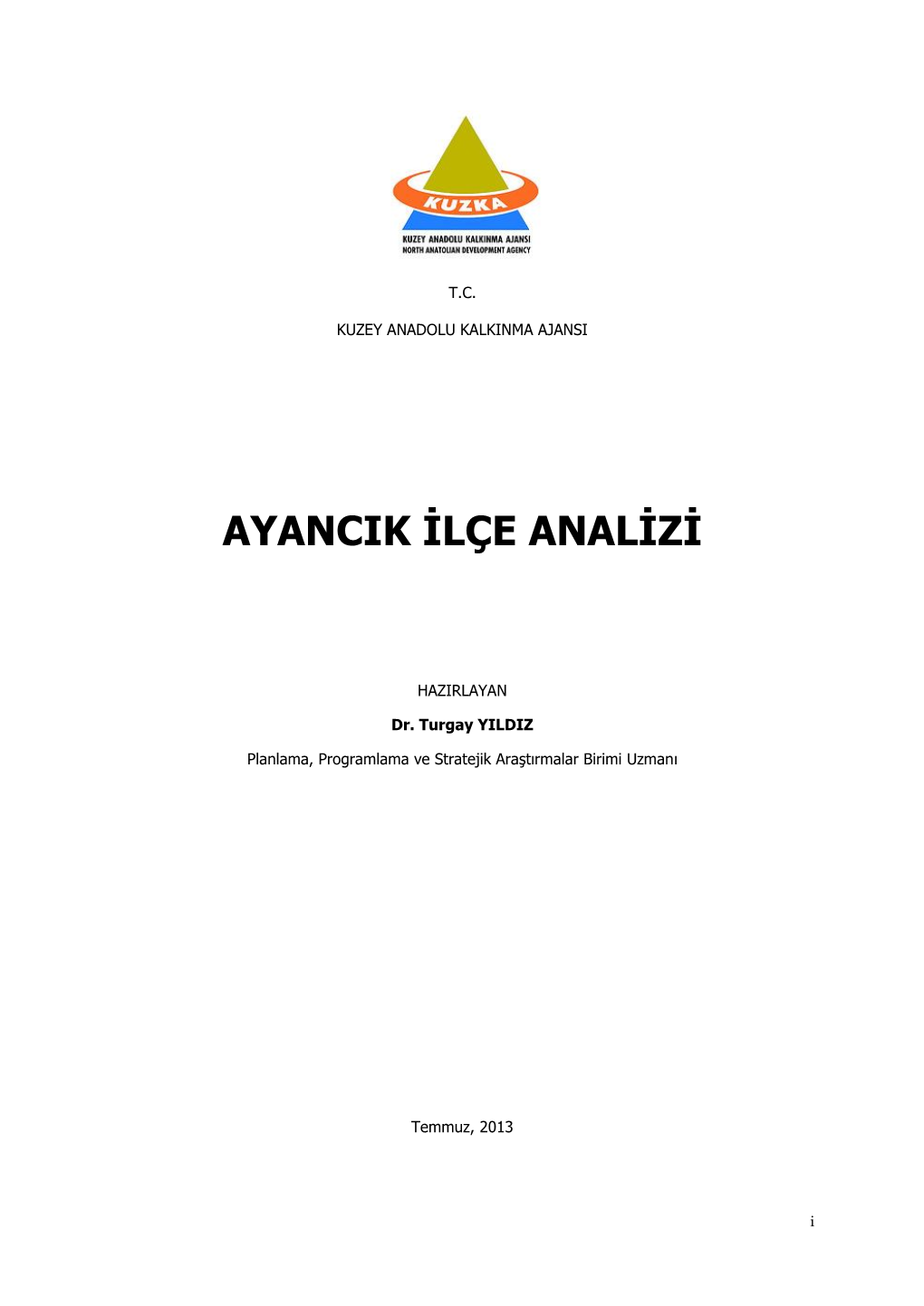 Ayancik Ilçe Analizi