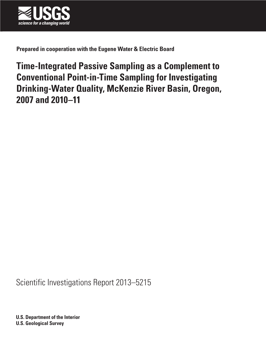 Time-Integrated Passive Sampling As a Complement to Conventional