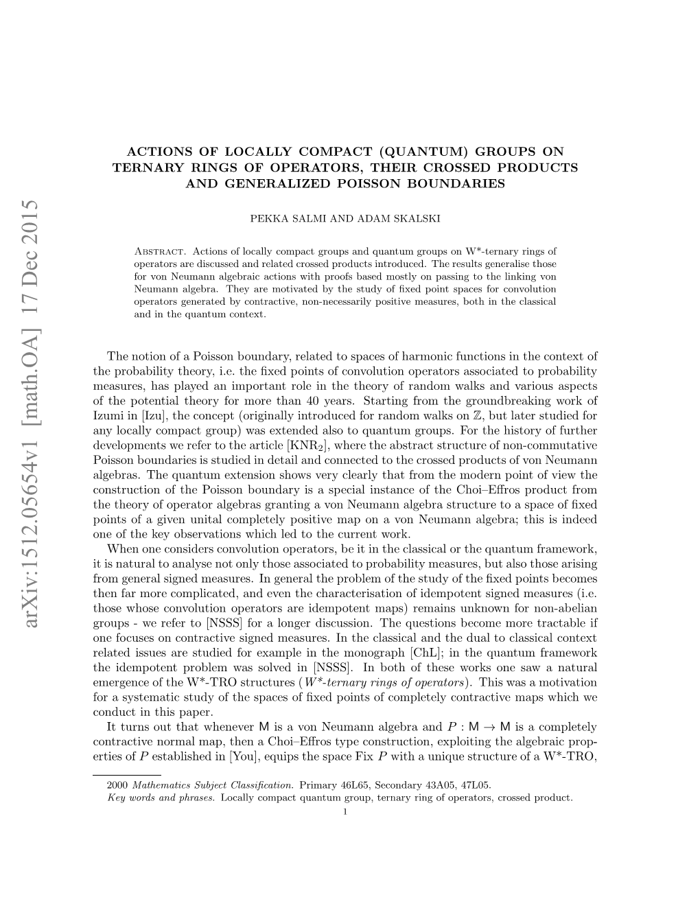 Actions of Locally Compact (Quantum) Groups on Ternary Rings of Operators