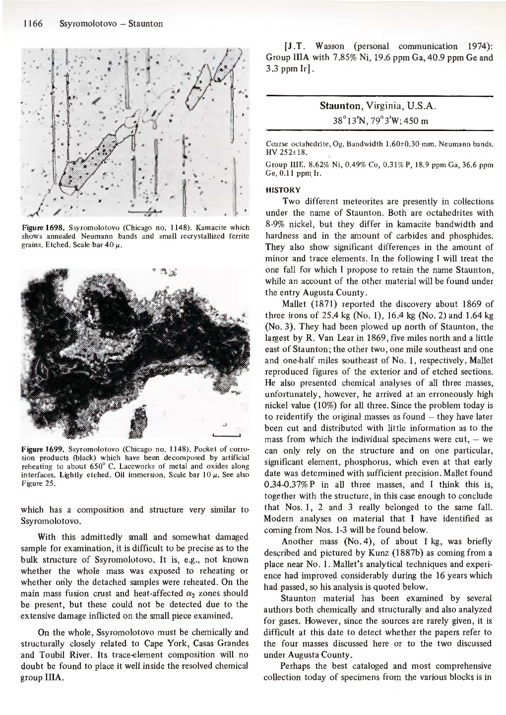 Handbook of Iron Meteorites, Volume 3