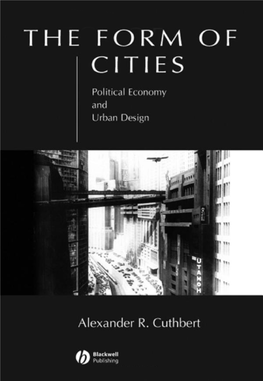 CUTHBERT-The Form of Cities.Pdf