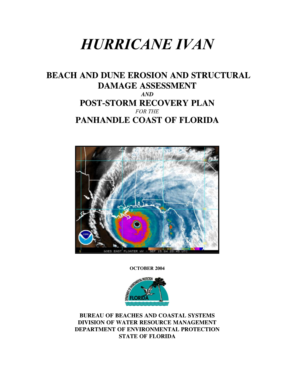 Hurricane Ivan Report