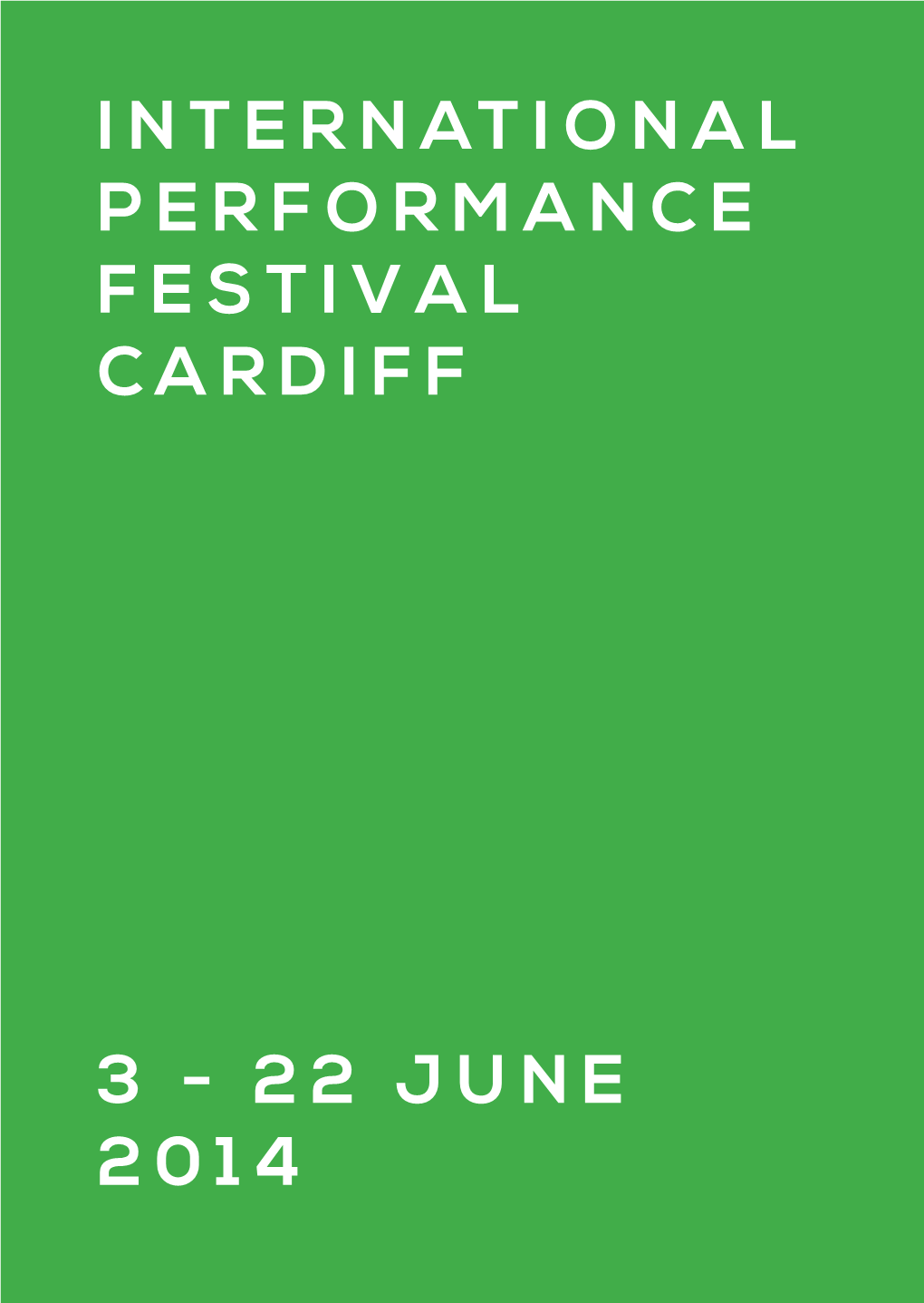 International Performance Festival Cardiff 3