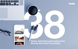 Native Advertising Examples from Brands That Have Succeeded