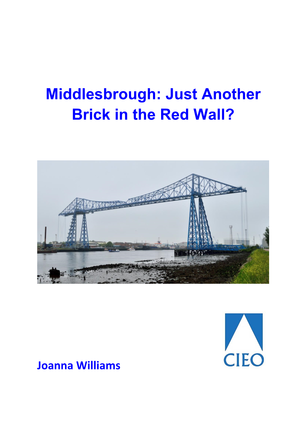 Middlesbrough: Just Another Brick in the Red Wall?