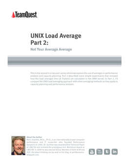 UNIX Load Average Part 2: Not Your Average Average