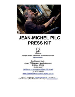 (The Jean-Michel Pilc Interview)