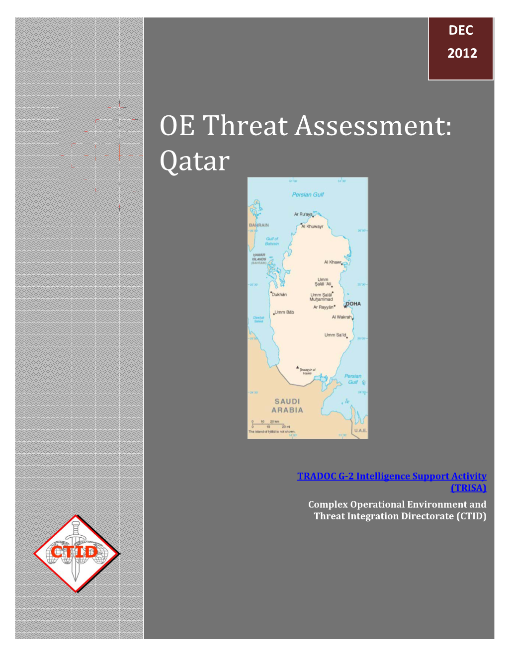 OE Threat Assessment: Qatar