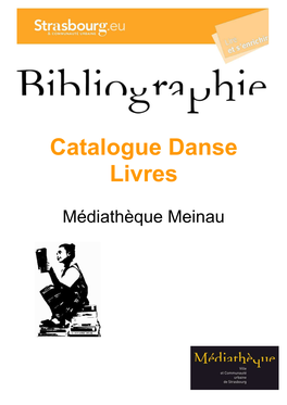 Catalogue Danse Livres
