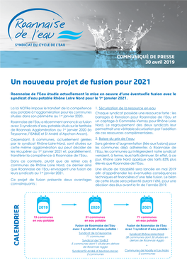 Un Nouveau Projet De Fusion Pour 2021